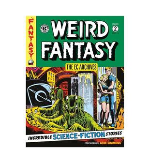 EC档案：奇异幻想 英文图书 原版 Weird 预售 英文漫画 Fantasy The 卷2 Volume Archives