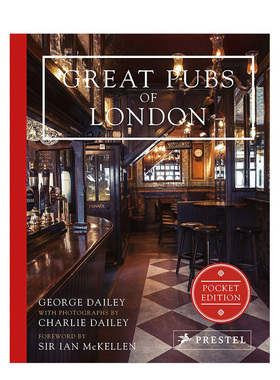 【现货】伦敦大酒吧：袖珍版Great Pubs of London 餐饮饮酒旅行指南 英文原版书籍进口