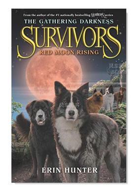 【现货】幸存者:聚集的黑暗4:红月亮升起 Survivors: The Gathering Darkness 4: Red Moon Rising英文儿童原版图书外版进口书籍H