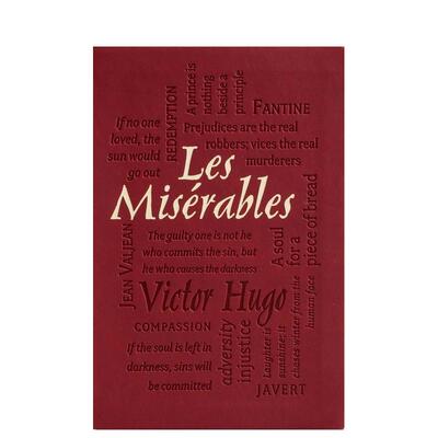 【预售】【字云经典】悲惨世界 【Word Cloud Classics】Les Miserables 原版英文文学 特殊书口 压纹封面图书书籍