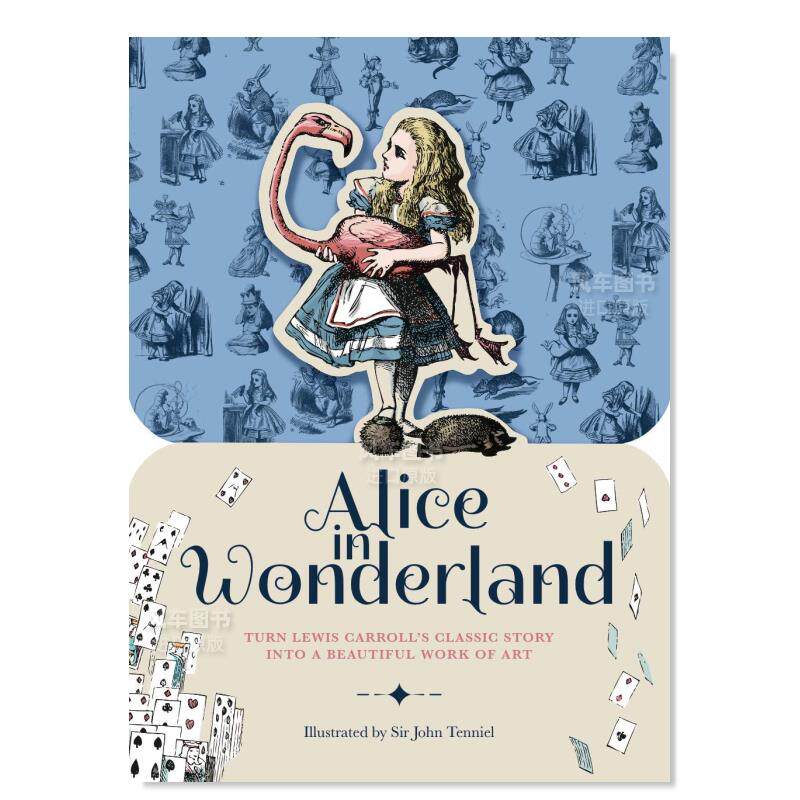 【现货】纸上风采:爱丽丝漫游奇境:礼物书 【Paperscapes】Alice in Wonderland 英文原版进口图书籍怎么看?