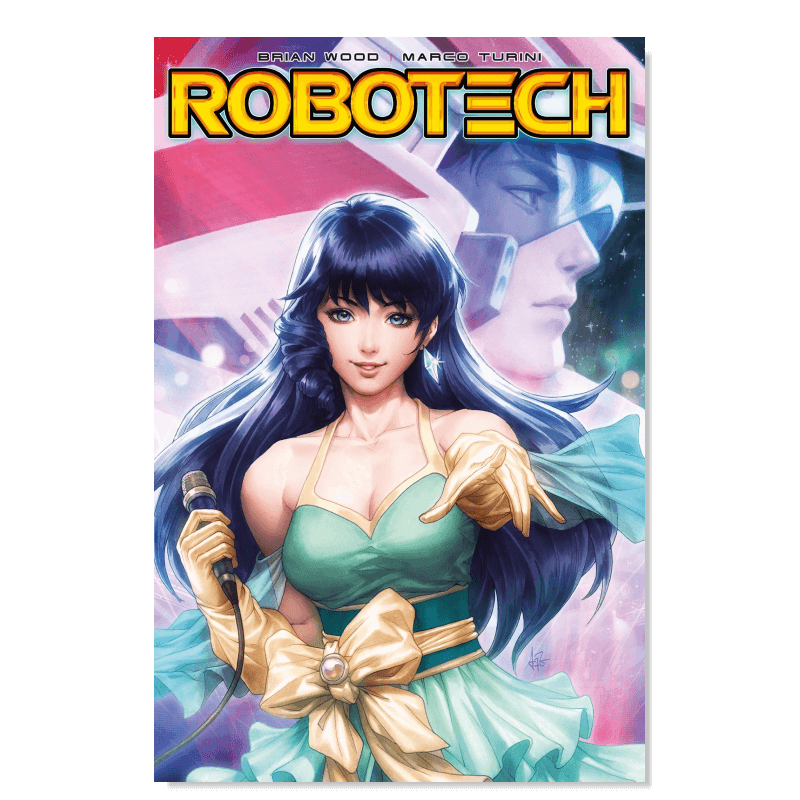 英文漫画太空堡垒Robotech