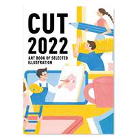 【 In Stock 】CUT ILLUSTRATION Collection 2022 Edition CUT カット 2022 Edition (ART BOOK OF SELECTED ILLUSTRATION) Japanese original imported foreign edition book thumbnail 5