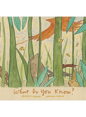 【现货】你知道什么？What Do You Know? 4-8岁儿童哲学启蒙学前早教故事绘本 英文原版 Aracelis Girmay书籍进口