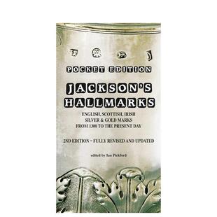 【预售】杰克逊银器标记手册袖珍版（第二版） Pocket Ed. Jackson's Hallmarks (PB) 2nd Ed. 原版英文艺术画册画集图书