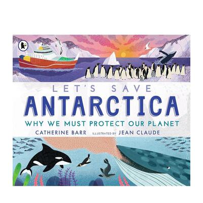 【现货】让我们一起拯救南极洲 Let’s Save antarctica 原版英文青少年读物图书书籍