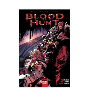 血猎：红带 吸血鬼大军图书书籍 漫威宇宙 原版 预售 英文漫画 英文 Hunt Blood 复仇者联盟 Red 漫威 Band