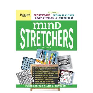 【现货】读者文摘思维担架解谜书第3卷 Reader’s Digest Mind Stretchers Puzzle Book Vol.3 原版英文生活综合图书书籍