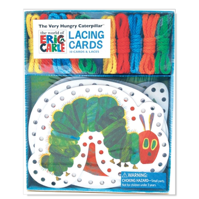 好饿的毛毛虫编织卡片