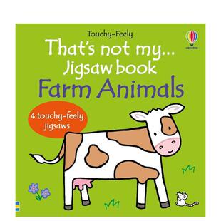 【预售】这不是我的……农场动物拼图书 That's not my... jigsaw book: Farm Animals 原版英文儿童趣味图书