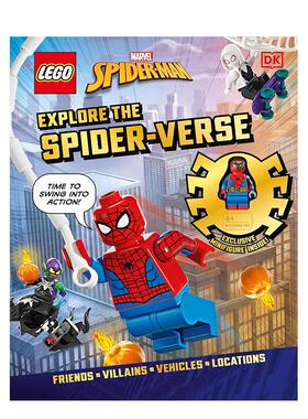 【现货】乐高漫威蜘蛛侠：纵横宇宙探索手册（美版） LEGO? Marvel Spider-Man Explore the Spider-Verse 原版英文儿童绘本
