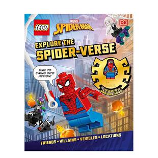 【现货】乐高漫威蜘蛛侠：纵横宇宙探索手册（美版） LEGO? Marvel Spider-Man Explore the Spider-Verse 原版英文儿童绘本