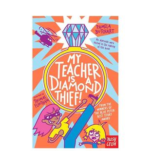 Friends 预售 Izzy 英文儿童桥梁书 15我 原版 伊兹和朋友们 爆笑小学生活故事图书 老师是钻石大盗 Teacher and