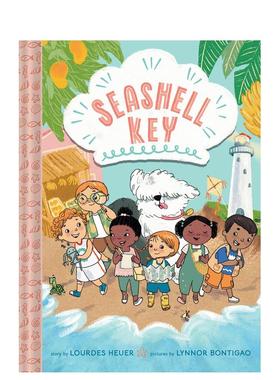 【预售】贝壳钥匙(贝壳钥匙 #1) Seashell Key (Seashell Key #1) 英文原版儿童知识科普进口图书青少年英语读物课外阅读