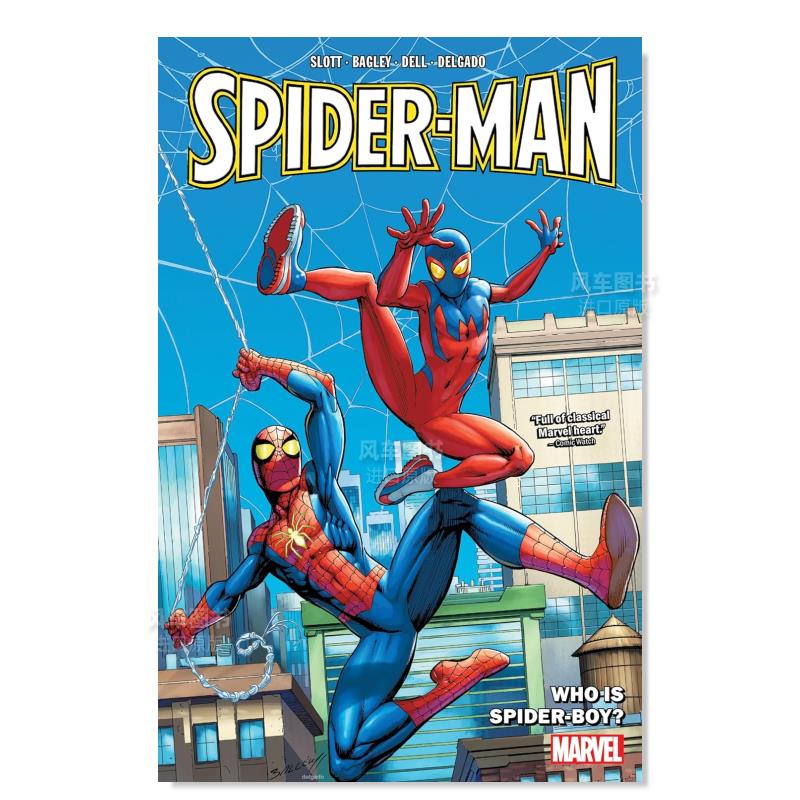 【预 售】漫威漫画 蜘蛛侠卷2:蜘蛛侠是谁 Spider-Man Vol. 2:Who Is Spider-Boy英文漫画书原版进口图书 超级英雄系列美漫 电光人 书籍/杂志/报纸 文学小说类原版书 原图主图