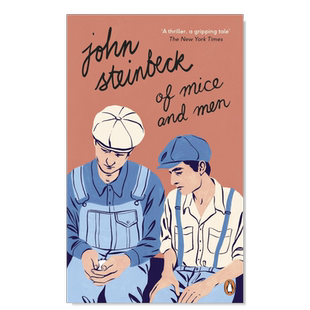 【预售】Of Mice and Men,人鼠之间英文世界文学 原版图书外版进口书籍