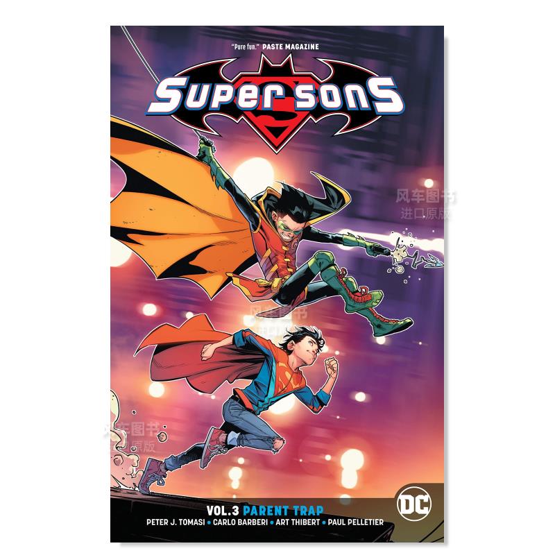 【现货】DC漫画 超凡双子卷3：营救父母 Super Sons 3: Parent Trap 平装 英文漫画书原版进口图书 超级英雄系列美漫书籍 书籍/杂志/报纸 原版其它 原图主图