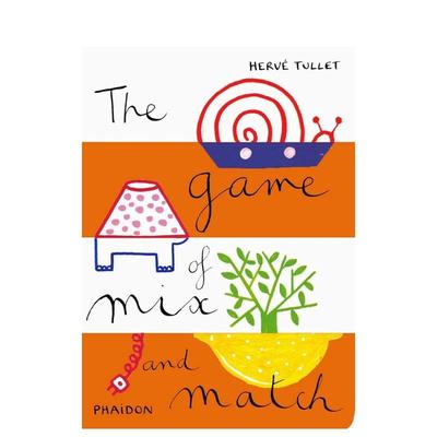 【预售】混搭游戏 【Hervé Tullet】The Game of Mix and Match 原版英文儿童趣味图书书籍