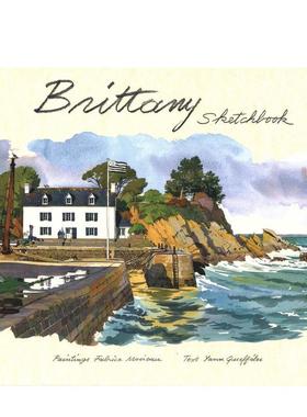 【现货】布列塔尼速写本 【Sketchbook】Brittany Sketchbook 原版英文艺术画册画集图书