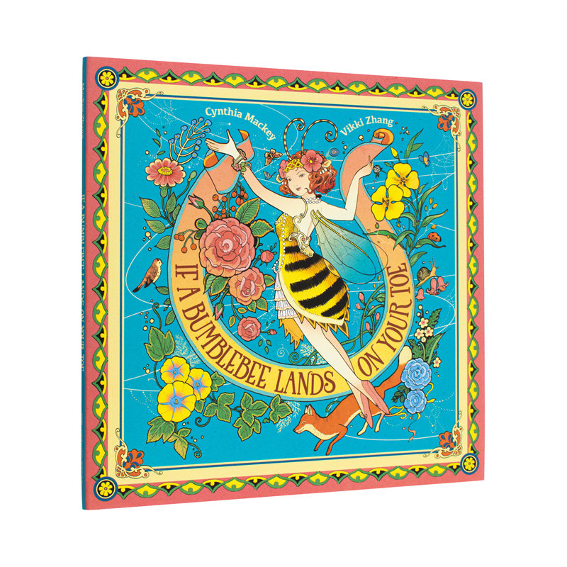 【现货】当野蜂停在你的脚趾上 中国插画师张文绮 If A Bumblebee Lands on Your Toe 中式美学 西方奇幻元素 原版英文儿童绘本