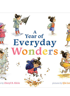 【预售】A Year of Everyday Wonders一年中的每日新奇 插画师Qin Leng书籍进口原版
