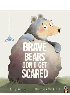 【预售】勇敢小熊不怕怕 Brave Bears Don't Get Scared 原版英文儿童绘本图书书籍