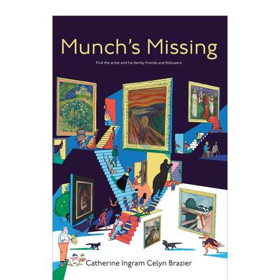 【现货】蒙克失踪了！ 找找乐 Munch's Missing! 原版英文艺术画册画集图书