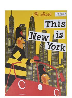 【预售】【Miroslav Sasek】这就是纽约 This is New York 原版英文儿童绘本图书