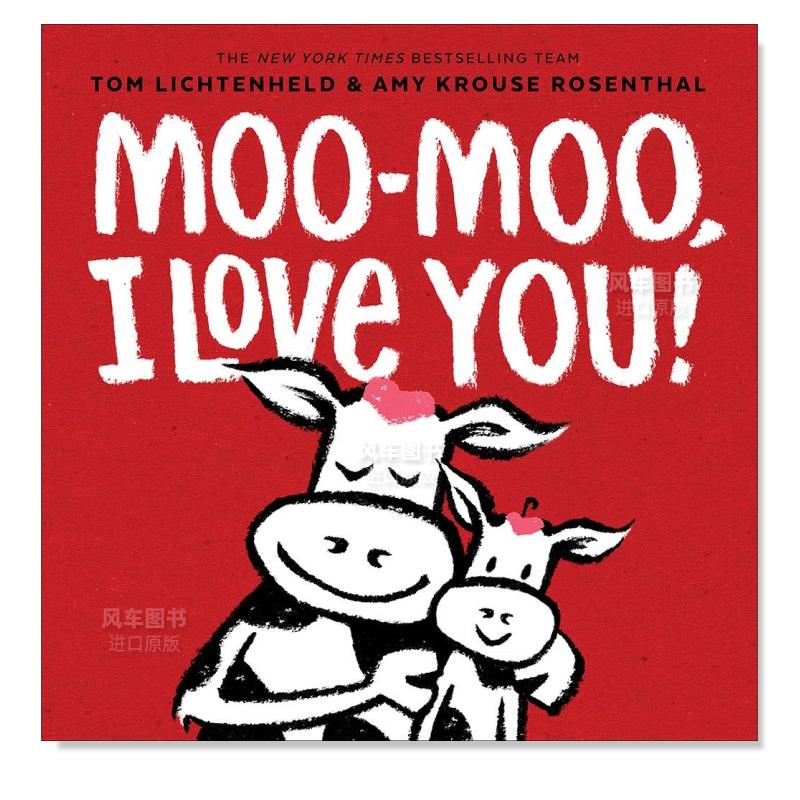 哞我爱你MooMooILoveYou英文原版
