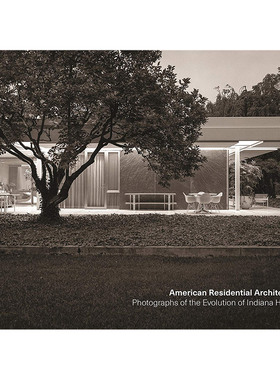 【现货】美国住宅建筑印第安纳州房屋演变影像记录 American Residential Architecture书籍进口原版