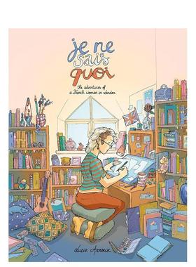 【现货】你说了算：一位法国女士的伦敦奇遇 Je Ne Sais Quoi 原版英文漫画书图书