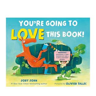 John&法国插画师Olivier 现货 Jory Book 英文儿童绘本图书书籍 This Tallec 你会爱上这本书 Going You 原版 Love