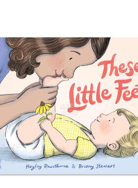 【预售】这些小脚These Little Feet 英文儿童绘本 Rawsthorne, Hayley Allen & Unwin