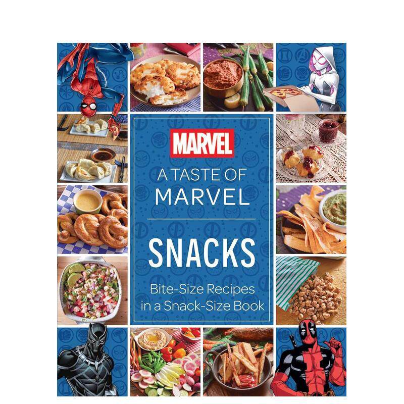 【预售】漫威味觉盛宴：小食集 A Taste of Marvel: Snacks 原版英文餐饮生活美食 Disney图书