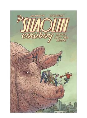 【现货】黑马漫画 少林牛仔 Shaolin Cowboy 英文漫画书原版进口美漫漫画书籍 Dark Horse