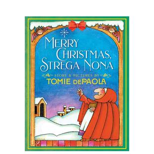 【预售】圣诞快乐 斯特雷加-诺娜 Merry Christmas  Strega Nona 原版英文儿童绘本