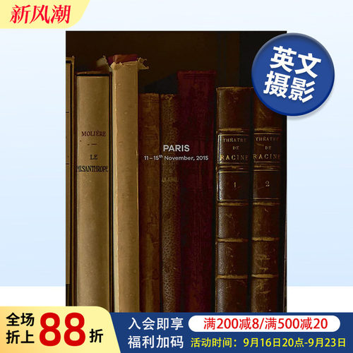 【预售】Paris 11-15th November, 2015 摄影师保罗·格雷厄姆Paul Graham作品集 英文原版进口画册摄影集书籍艺术