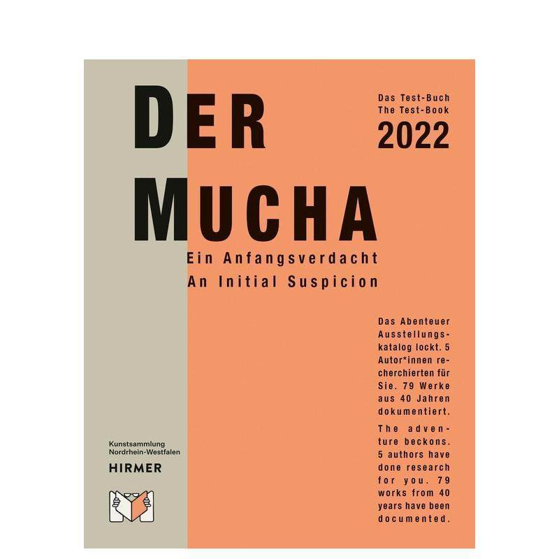 【预售】德国艺术家Reinhard Mucha：双年展与作品专著 Reinhard Mucha An Initial Suspicion 原版英文艺术画册画集图书