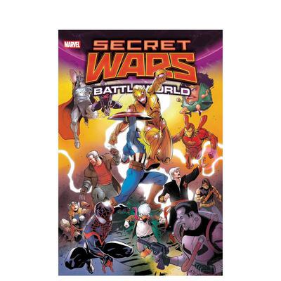 【预售】漫威漫画 秘密战争：斗界合集 卷3 Secret Wars: Battleworld Omnibus Vol. 3 英文漫画书原版进口美漫漫画书籍