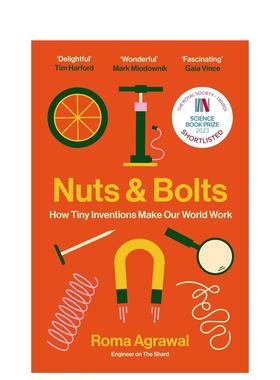 【现货】螺母和螺栓：微小的发明如何让我们的世界运转起来 Nuts and Bolts 原版英文人文历史