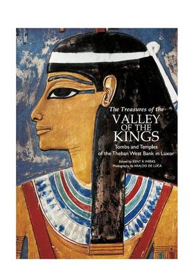 【预售】帝王谷珍宝：卢克索西岸陵庙群图鉴 Treasures of the Valley of the Kings  原版英文人文历史图书书籍