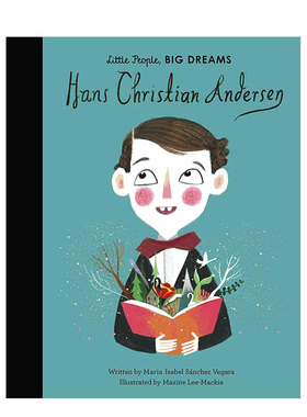 【现货】【小人物，大梦想】安徒生Hans Christian Andersen 3-6岁儿童艺术美术启蒙绘本 英文原版 早教学前教育人物故事书籍进口