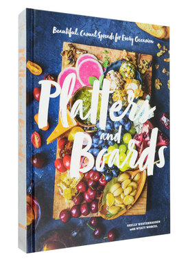 【现货】Platters and Boards 盘子与板子 美丽轻松的餐饮搭配方案 英文原版书籍进口