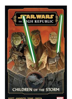 【预售】漫威漫画 星球大战 高等共和国第三阶段卷1:风暴之子 Star Wars:The High Republic Phase Iii Vol.1 英文漫画书原版图书