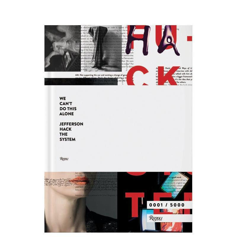 【预售】杰斐逊·海克:我们不能单独做这件事 We Can‘t Do This Alone: Hack the System 原版英文平面设计图书