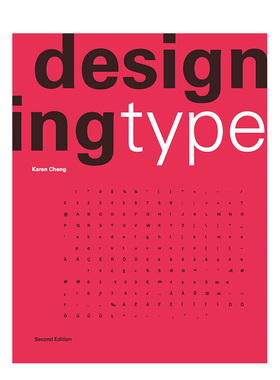 【预售】字体设计指南 第二版 Designing Type 英文原版字体平面设计书籍进口