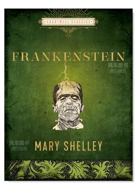 【预售】科学怪人 【Chartwell Classics】Frankenstein 英文原版进口图书外版书籍