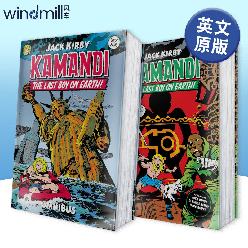 【预售】DC漫画 卡曼迪 合集(新版) Kamandi by Jack Kirby Omnibus (New Edition) 原版英文漫画书