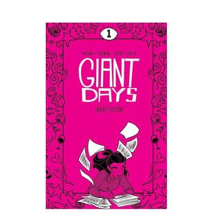 【预售】英文漫画 漫画 非凡岁月卷1 Giant Days Library Edition Vol.1 英文原版进口美漫 艾斯纳奖获奖漫画系列 BOOM! Box出版