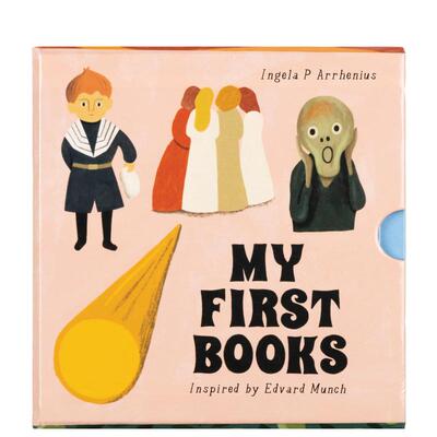 【预售】受爱德华·蒙克启发 我的第一本书 【Inspired by Edvard Munch】My First Books 原版英文儿童艺术启蒙